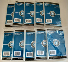 (1000) CSP Postcard Sleeves Pkgs of 100 No PVC NIP 2 mil 3 11/16 x 5 3/4 picture