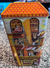 Luigi's Spaghetti Restaurant House-Shaped Tin Canister 