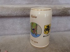 VINTAGE 1971-1974 US European Command Headquarters Stuttgart Beer Mug Stein 1L picture