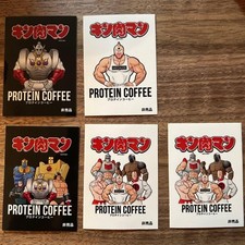 Kinnikuman Protein Coffee Collaboration Non Sale Seal collectible Rare picture