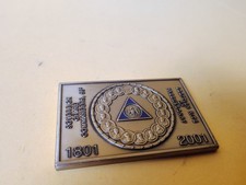 Masonic Scottish Rite 33rd Degree Bicentennial Anniversary Bronze Medal Token picture