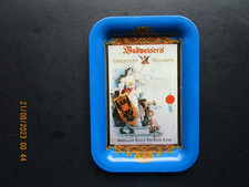 1992 ANHEUSER BUSCH BUDWEISER'S GREATEST TRIUMPH 6.5 X 4.5 IN. MINI TIP TRAY picture