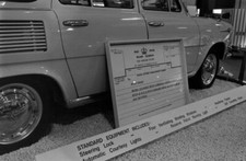 Skoda 1100 1967 Advertising Motor Show Car Old Photo picture