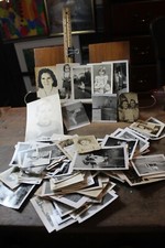 Antique & Vintage 1900's-1950's Photo Lot of 113 People picture