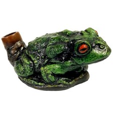 Toad Frog Smoking Hand Pipe / Pipe / Smoke / Handcraft picture