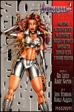Avengelyne Deadly Sins #1 Rob Liefeld John Stinsman 1996 Print Art Poster Marlo picture
