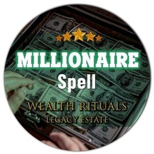 Millionaire Spell - Fast Money Magic, Powerful Wealth Ritual for Riches Attract picture