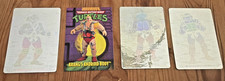 1991 Teenage Turtles TMNT Hologram Card lot EX (3) Mirage + Krang Body Card NM + picture