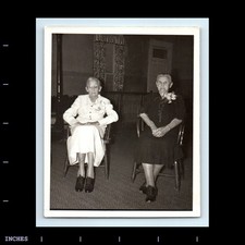Old Vintage Photo OLDER WOMEN SITTING IN ROOM picture