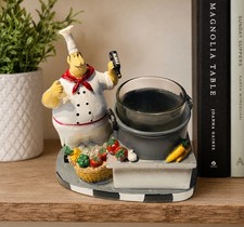 Yankee Candle. Italian Bistro Chef.  Whimsical.  Tea Light Votive Candle. picture