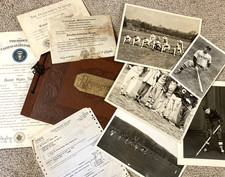 1950's SPORTS PHOTOS-CHOATE SCHOOL & MIDDLEBURY COLLEGE-FOOTBALL, BASEBALL-NAMED picture