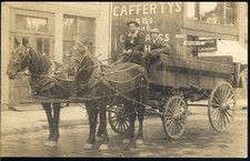 RPPC 'Lackawanna Coal Co.' Delivery Wagon, Binghamton, New York, Ca. 1912 picture