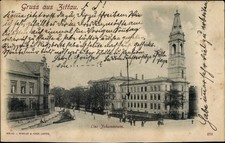 Postcard Zittau in Saxony, the Johanneum - 10370946 picture