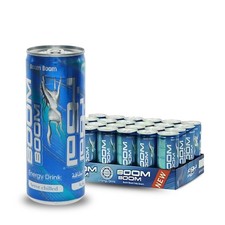 Boom Boom Energy Drink – Original | 355ml (Case of 24) Made in KSA -  Original picture
