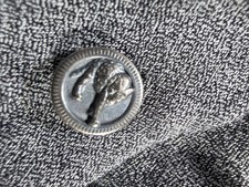 Versus Gianni Versace Shirt 5 Metal Buttons Vintage Parts Repair Damaged picture