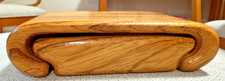 Richard Rothbard Wood Sculpted Jewelry Trinket Box Cocobolo Wood Handmade - DS31 picture