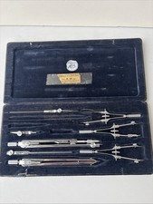 Kern Aarau Drafting Tool Set No. A 18 Made in Switzerland Not Complete Vintage picture