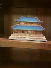 Disney Castle Collection Mulan Imperial Palace Light Up Figurine 3/10  Used picture