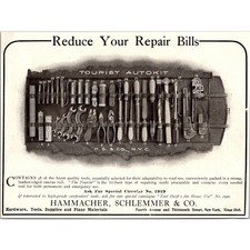 Hammacher, Schlemmer & Co. Hardware Tools Supplies New York NY 1906 Ad SAH6-H1 picture
