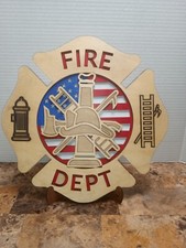 Fire Department Plaque 11 3/4