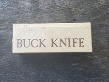 Buck Knife 110 Folding Hunter Inverted 2 Line USA picture