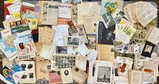 100 Pc Vintage Antique Curated EPHEMERA LOT Junk Journal & Scrapbook MIXED MEDIA picture