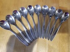 10pc Alessi for Delta Airlines Small Spoons Stainless Steel  picture