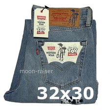 Levi’s Disney Toy Story Men’s Loose Fit Jeans 32 x 30 Jessie Patch picture