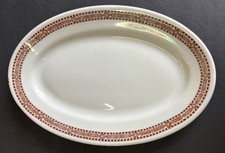 Vintage McNicol China “McKesson Service” Soda Fountain/Lunch Counter Oval Plate picture
