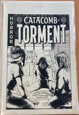 EC CATACOMB OF TORMENT #15- 1:20 NAOMI FRANQ BW VARIANT- ONI PRESS picture