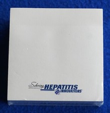 VTG Schering Hepatitis Innovations Stik- Withit Note Cube Drug Rep Promo, Sealed picture