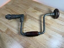 Vintage MILLERS FALLS  Ratcheting Bit Brace Hand Drill Tool 771-12” picture