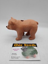 Chia Pet Bear Cub Terracotta Planter with Seed Pack, Grow Your Own Chia Garden picture