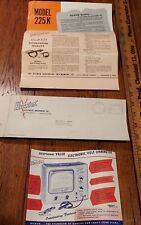 Hickok 225K VTVM Quali-Kit Vintage Advertising Sales Brochure Mailer picture