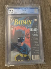 Batman #426 (1988)  - 7.0 WHITE -  Signed picture