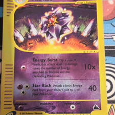 Pokémon TCG Starmie 30/144 Skyridge Reverse Holo 2003 English picture