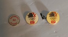 Vintage 1984 Southern Pacific SP Railroad Olympic Pin Lot Sacramento Division picture