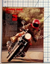 1979 BMW R65 Motorcycle Review Cycle World Magazine Article Ephemera picture