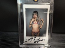 Moka Haruhi Autographed Signed instax photo Cheki Japanese AV Idol JAV picture