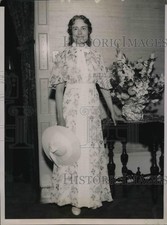 1936 Press Photo Mrs. Alfred Landon Wife of Governor Landon of Kansas picture