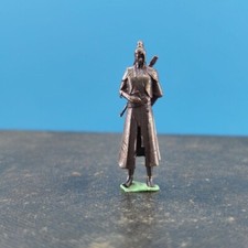 Black Brass Carving Collection Men Model Statue Rockery Bonsai Mini Ornament picture