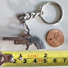 Vintage Miniature Little Gun Japan Charm Keychain About 2 Inches A-1 picture
