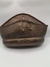 Hosley Solid Brass Oblong Wall Pocket Planter Rope Detail India #BS46402 picture