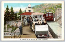 Echo Mountain House Mt Lowe Incline Railway California Postcard c1910s BB516 picture