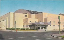 Vintage New York  Postcard Syracuse Onondaga County War Memorial Auditorium picture