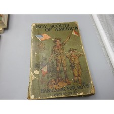 1916 Boy Scouts of America Handbook for Boys 26th Ed 1920s BSA Manual picture
