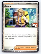 Arven (Cosmos Holo) 166/198 Uncommon Prize Pack Series Cards Pokemon LP picture