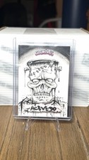 Craniacs Series 2 Sketch Card 1/1 By Artist Acevedo picture