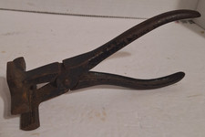 Antique Mount Leather Working Tool Harness Makers Hand Vise Collectible Tool picture