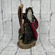 Windstone Editions Large 13” Wizard w/ Baby Dragon Retired From 1986 By Pena picture
